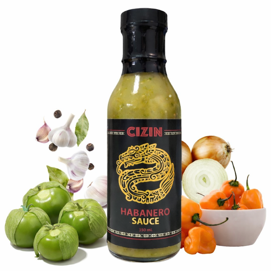 Cizin Sauce Green Habanero Hot Sauce
