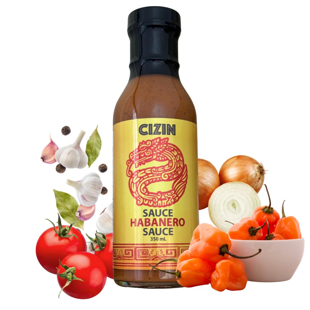 Cizin Sauce Red Habanero Hot Sauce